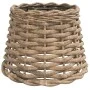 Brown wicker ceiling lamp shade Ø20x15 cm by vidaXL, Lampshades - Ref: Foro24-364373, Price: 19,78 €, Discount: %