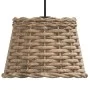 Brown wicker ceiling lamp shade Ø20x15 cm by vidaXL, Lampshades - Ref: Foro24-364373, Price: 19,78 €, Discount: %