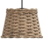 Brown wicker ceiling lamp shade Ø20x15 cm by vidaXL, Lampshades - Ref: Foro24-364373, Price: 20,23 €, Discount: %