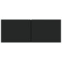 Muebles para TV 2 uds madera contrachapada negro 80x30x30 cm de vidaXL, Muebles TV - Ref: Foro24-804536, Precio: 101,49 €, De...