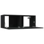TV-Möbel 2 Stk. Sperrholz schwarz 80x30x30 cm von vidaXL, TV-Möbel - Ref: Foro24-804536, Preis: 95,59 €, Rabatt: %