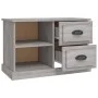 Sonoma gray plywood TV cabinet 73x35.5x47.5 cm by vidaXL, TV Furniture - Ref: Foro24-816174, Price: 54,21 €, Discount: %