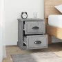 Bedside tables 2 pcs gray plywood 39x39x47.5 cm by vidaXL, Nightstands - Ref: Foro24-816153, Price: 72,53 €, Discount: %