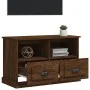 TV-Schrank aus braunem Eichensperrholz, 80 x 35 x 50 cm von vidaXL, TV-Möbel - Ref: Foro24-816287, Preis: 73,53 €, Rabatt: %