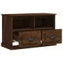 TV-Schrank aus braunem Eichensperrholz, 80 x 35 x 50 cm von vidaXL, TV-Möbel - Ref: Foro24-816287, Preis: 73,53 €, Rabatt: %