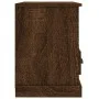 Oak brown plywood TV cabinet 80x35x50 cm by vidaXL, TV Furniture - Ref: Foro24-816287, Price: 74,52 €, Discount: %