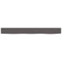 Dark brown treated oak wood wall shelf 100x10x6 cm by vidaXL, Shelves and shelves - Ref: Foro24-363796, Price: 34,17 €, Disco...