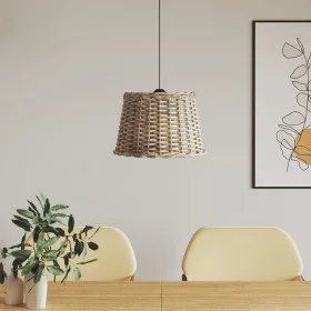 Brown wicker ceiling lamp shade Ø40x26 cm by vidaXL, Lampshades - Ref: Foro24-364377, Price: 47,96 €, Discount: %