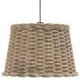 Brown wicker ceiling lamp shade Ø40x26 cm by vidaXL, Lampshades - Ref: Foro24-364377, Price: 47,96 €, Discount: %
