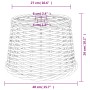 Brown wicker ceiling lamp shade Ø40x26 cm by vidaXL, Lampshades - Ref: Foro24-364377, Price: 49,36 €, Discount: %