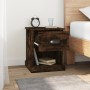 Nachttisch, 2 Stück, Raucheichensperrholz, 39 x 39 x 47,5 cm von vidaXL, Nachttische - Ref: Foro24-816139, Preis: 56,08 €, Ra...
