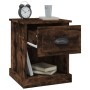 Nachttisch, 2 Stück, Raucheichensperrholz, 39 x 39 x 47,5 cm von vidaXL, Nachttische - Ref: Foro24-816139, Preis: 56,08 €, Ra...