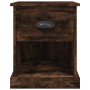 Nachttisch, 2 Stück, Raucheichensperrholz, 39 x 39 x 47,5 cm von vidaXL, Nachttische - Ref: Foro24-816139, Preis: 56,08 €, Ra...