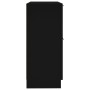 Aparador de madera contrachapada negro 30x30x70 cm de vidaXL, Aparadores - Ref: Foro24-811172, Precio: 63,94 €, Descuento: %