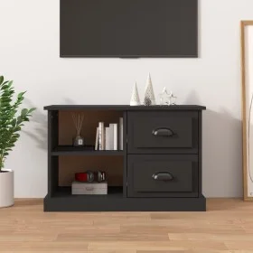 Schwarzer TV-Schrank aus Sperrholz, 73 x 35,5 x 47,5 cm von vidaXL, TV-Möbel - Ref: Foro24-816169, Preis: 58,71 €, Rabatt: %