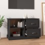 Schwarzer TV-Schrank aus Sperrholz, 73 x 35,5 x 47,5 cm von vidaXL, TV-Möbel - Ref: Foro24-816169, Preis: 59,46 €, Rabatt: %