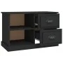 Schwarzer TV-Schrank aus Sperrholz, 73 x 35,5 x 47,5 cm von vidaXL, TV-Möbel - Ref: Foro24-816169, Preis: 58,71 €, Rabatt: %