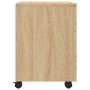 Aktenschrank Räder Sperrholz Sonoma Eiche 45x38x54 cm von vidaXL, Aktenschränke - Ref: Foro24-811523, Preis: 45,67 €, Rabatt: %