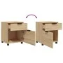 Aktenschrank Räder Sperrholz Sonoma Eiche 45x38x54 cm von vidaXL, Aktenschränke - Ref: Foro24-811523, Preis: 45,67 €, Rabatt: %