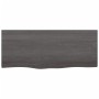 Dark brown treated oak wood wall shelf 100x40x(2-4)cm by vidaXL, Shelves and shelves - Ref: Foro24-363804, Price: 35,54 €, Di...