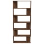 Oak brown plywood shelving/screen 80x24x192cm by vidaXL, Bookcases and shelves - Ref: Foro24-816061, Price: 138,07 €, Discoun...