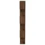 Estantería/Biombo madera contrachapada marrón roble 80x24x192cm de vidaXL, Librerías y estanterías - Ref: Foro24-816061, Prec...