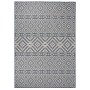 Alfombra de exterior de tejido plano rayas azules 140x200 cm de vidaXL, Alfombras - Ref: Foro24-340838, Precio: 54,35 €