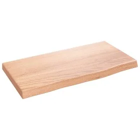 Estante de pared madera de roble tratada marrón claro 40x20x2cm by vidaXL, Shelves and shelves - Ref: Foro24-363623, Price: 2...