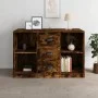 Sideboard aus geräuchertem Eichensperrholz 104,5x35,5x67,5 cm von vidaXL, Sideboards - Ref: Foro24-816237, Preis: 86,84 €, Ra...