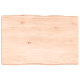 Solid wood table top with natural edge 60x40x(2-4) cm by vidaXL, Table tops - Ref: Foro24-363864, Price: 37,21 €, Discount: %