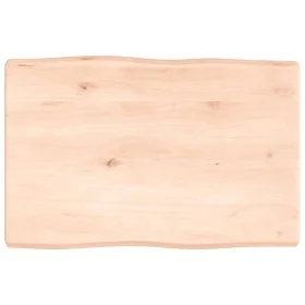 Solid wood table top with natural edge 60x40x(2-4) cm by vidaXL, Table tops - Ref: Foro24-363864, Price: 36,71 €, Discount: %
