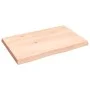 Solid wood table top with natural edge 60x40x(2-4) cm by vidaXL, Table tops - Ref: Foro24-363864, Price: 36,71 €, Discount: %