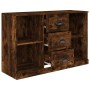 Sideboard aus geräuchertem Eichensperrholz 104,5x35,5x67,5 cm von vidaXL, Sideboards - Ref: Foro24-816237, Preis: 87,91 €, Ra...