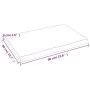 Solid wood table top with natural edge 60x40x(2-4) cm by vidaXL, Table tops - Ref: Foro24-363864, Price: 36,71 €, Discount: %
