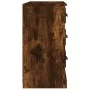 Aparador madera contrachapada roble ahumado 104,5x35,5x67,5 cm de vidaXL, Aparadores - Ref: Foro24-816237, Precio: 86,81 €, D...