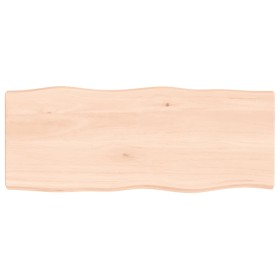 Massivholztischplatte mit Naturkante 100x40x(2-6) cm von vidaXL, Tischplatten - Ref: Foro24-363883, Preis: 49,11 €, Rabatt: %
