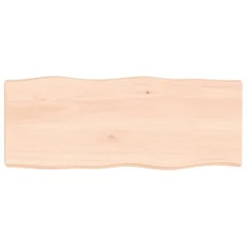 Solid wood table top natural edge 100x40x(2-6) cm by vidaXL, Table tops - Ref: Foro24-363883, Price: 48,70 €, Discount: %
