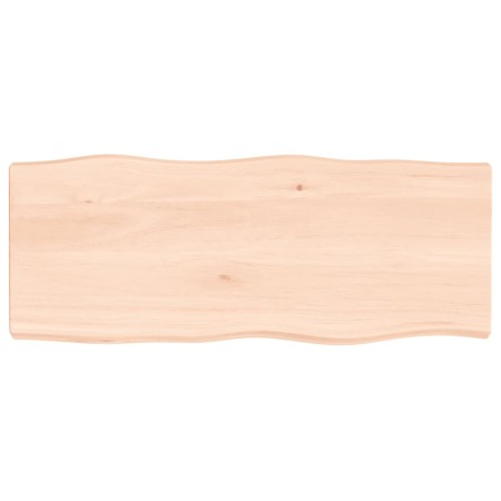 Solid wood table top natural edge 100x40x(2-6) cm by vidaXL, Table tops - Ref: Foro24-363883, Price: 49,11 €, Discount: %
