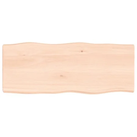 Solid wood table top natural edge 100x40x(2-6) cm by vidaXL, Table tops - Ref: Foro24-363883, Price: 48,70 €, Discount: %