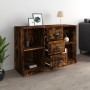 Sideboard aus geräuchertem Eichensperrholz 104,5x35,5x67,5 cm von vidaXL, Sideboards - Ref: Foro24-816237, Preis: 87,91 €, Ra...