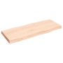 Solid wood table top natural edge 100x40x(2-6) cm by vidaXL, Table tops - Ref: Foro24-363883, Price: 49,11 €, Discount: %