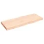 Solid wood table top natural edge 100x40x(2-6) cm by vidaXL, Table tops - Ref: Foro24-363883, Price: 48,70 €, Discount: %