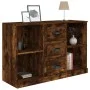 Sideboard aus geräuchertem Eichensperrholz 104,5x35,5x67,5 cm von vidaXL, Sideboards - Ref: Foro24-816237, Preis: 86,84 €, Ra...