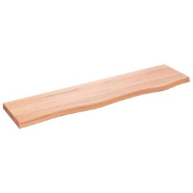 Wandregal aus behandeltem Eichenholz hellbraun 80x20x2cm von vidaXL, Regale und Regale - Ref: Foro24-363659, Preis: 33,53 €, ...