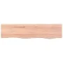 Wandregal aus behandeltem Eichenholz hellbraun 80x20x2cm von vidaXL, Regale und Regale - Ref: Foro24-363659, Preis: 35,79 €, ...