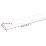 Wandregal aus behandeltem Eichenholz hellbraun 80x20x2cm von vidaXL, Regale und Regale - Ref: Foro24-363659, Preis: 35,79 €, ...