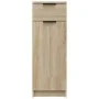 Badezimmerschrank aus Sonoma-Eichensperrholz, 32 x 34 x 90 cm von vidaXL, Schließfächer und Lagerschränke - Ref: Foro24-81128...