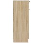 Badezimmerschrank aus Sonoma-Eichensperrholz, 32 x 34 x 90 cm von vidaXL, Schließfächer und Lagerschränke - Ref: Foro24-81128...