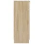 Badezimmerschrank aus Sonoma-Eichensperrholz, 32 x 34 x 90 cm von vidaXL, Schließfächer und Lagerschränke - Ref: Foro24-81128...