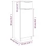 Badezimmerschrank aus Sonoma-Eichensperrholz, 32 x 34 x 90 cm von vidaXL, Schließfächer und Lagerschränke - Ref: Foro24-81128...